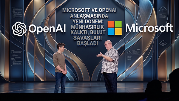 Microsoft ve OpenAI Anlaşmasında Yeni Dönem Microsoft ve OpenAI Anlaşmasında Yeni Dönem