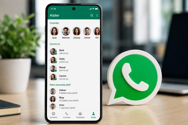 WhatsApp Çevrim İçi Kişiler Özelliği WhatsApp Çevrim İçi Kişiler Özelliği