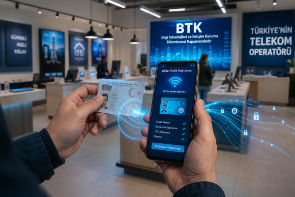 BTK Elektronik Kimlik Doğrulama Zorunluluğu Başlıyor BTK Elektronik Kimlik Doğrulama Zorunluluğu Başlıyor