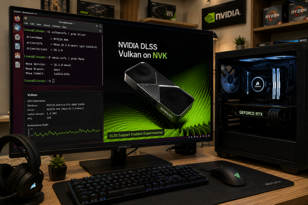 NVIDIA NVK Vulkan sürücüsü NVIDIA NVK Vulkan sürücüsü