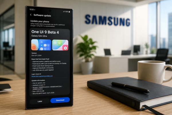 Galaxy S26 Serisi One UI 9.0 Beta 4 Güncellemesini Almaya Başladı: Performans Ve Kararlılık Ön Planda