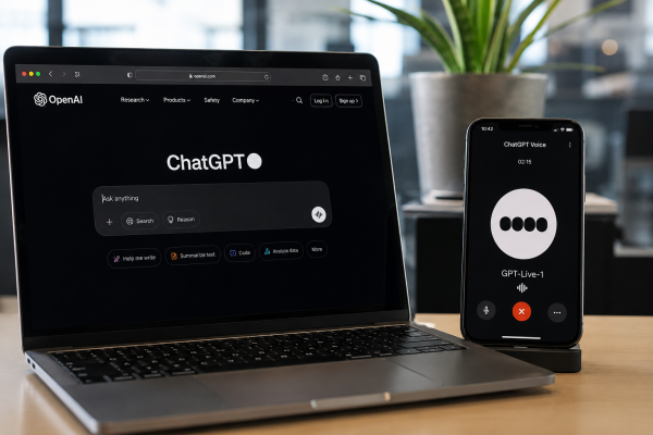 OpenAI GPT-Live Tanıtıldı: ChatGPT Voice Artık Aynı Anda Hem Dinliyor Hem Konuşuyor OpenAI GPT-Live Tanıtıldı: ChatGPT Voice Artık Aynı Anda Hem Dinliyor Hem Konuşuyor