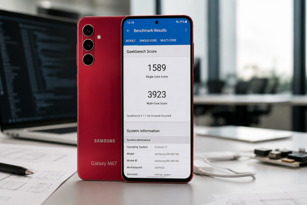 Samsung Galaxy M67'nin Geekbench Kaydı Ortaya Çıktı